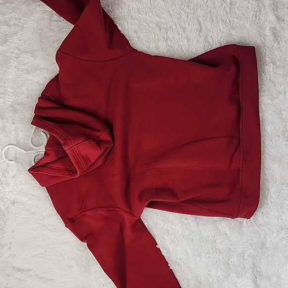NWT Burgundy Kirkland hoodie - Picture 2 of 4